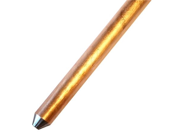 Kobberbelagt jordspyd 254my 14,2 x 2100 mm