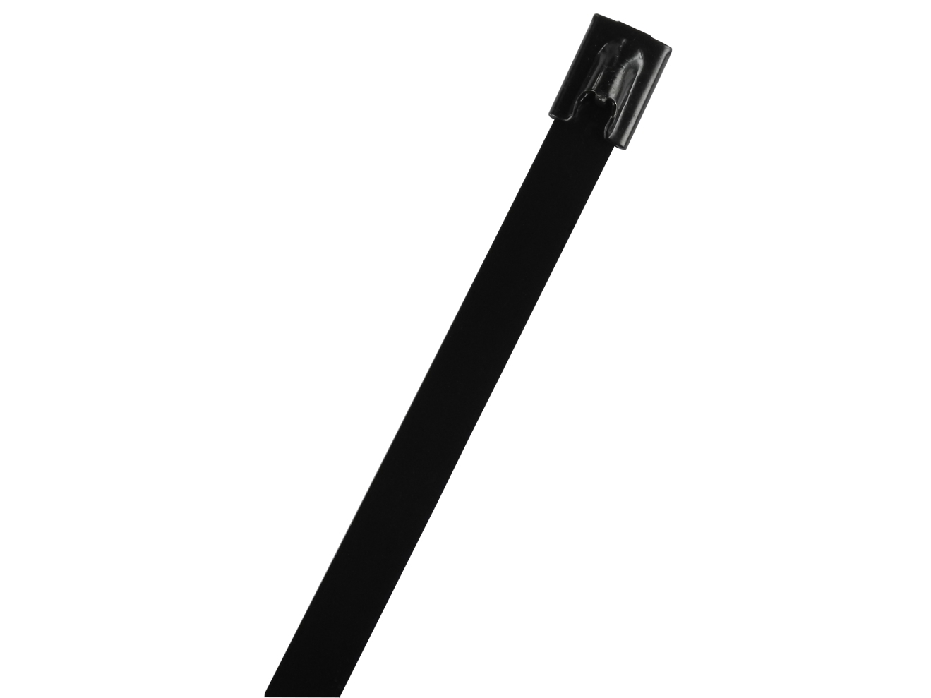 NELCO Self-locking cable ties in stainless steel 316 for indoor or outdoor use. Strong locking mechanism consisting of steel ball, it pro