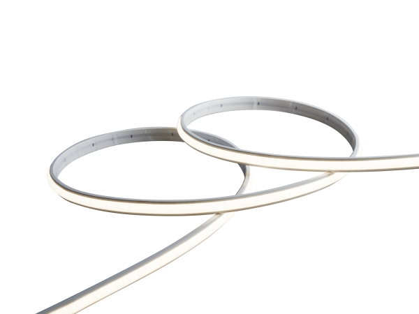 LEDstrip 24V Line IP67 Midlum 3000K 5m, 9,6W/m, 900lm/m, 120° spredning, Ra>90. Line = Ingen synlige dioder. Leveres i 5m