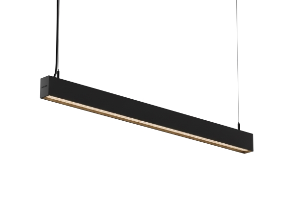 Actor G2 Pendant DP Sort DALI CLO, 3000K/4000K, 4580–5350lm, lysfordeling 30/70 & 50/50, L100 100.000h Ta 25°C