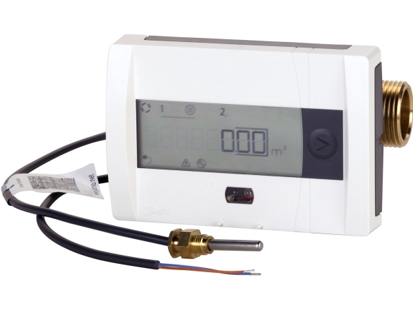 Danfoss energimåler SonoSelect 10 qp 0.6 DN15R qp0.6, 110, Mbus, H, 130C, EU, kWh