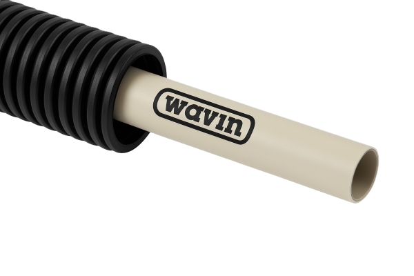 Wavin Tigris MP multilagsrør med tomrør - 16 x 2.0 mm - 75 meter rulle / 087322216 - (75 meter)