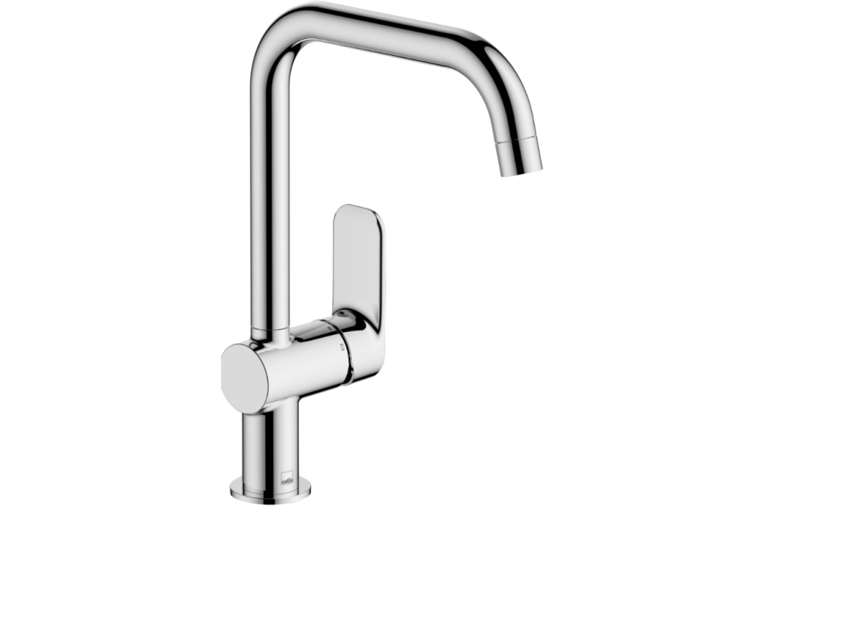 Oras Linea køkkenarmatur med høj tud - 200 mm fremspring