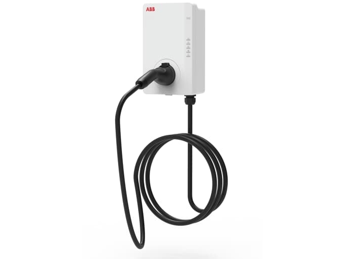 Stacja ladowania ABB Terra AC W22-G5-R-C-V2-0 wallbox Typ 2 22kW przewód 5m zasilanie z 3 faz/32A Bluetooth Wi-Fi Ethernet z czytnikiem RFID modem