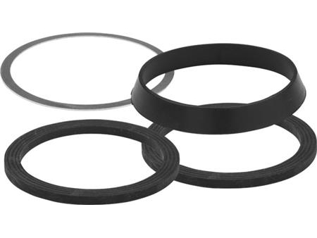 Pakningssæt = 1 Gl.Ring+ 1 Konisk+ 2 Flade Pakn.