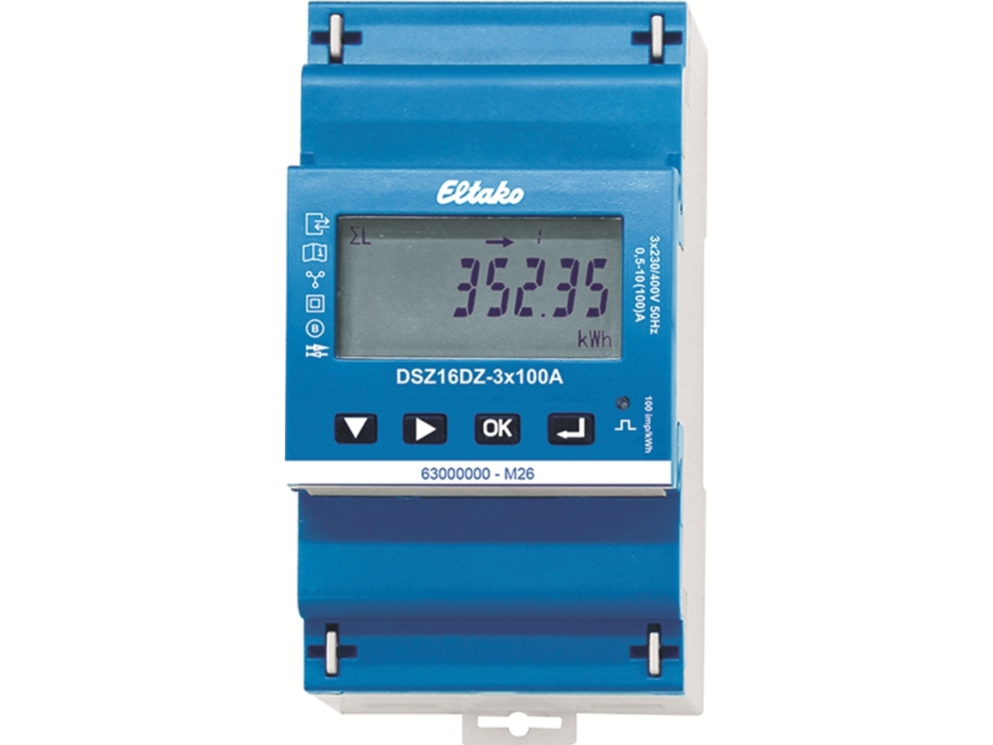 Eltako DSZ16DZ-3x100A MID Direktmessender 28380316 1 (28380316)