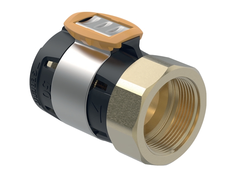 FLOWFIT overgang 75mmx2 1/2 mf blyfri siliciumbronze