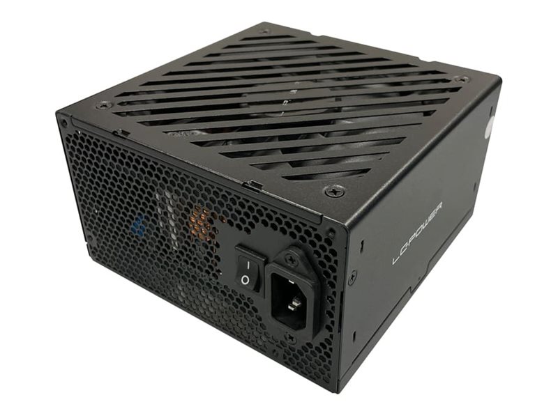 LC Power Integrator Pro Series LC6750B-SI V3.1 - Strømforsyning (intern) - ATX12V 3.1 - 80 PLUS Bronze - AC 100-240 V - 750 watt - aktiv PFC - sort