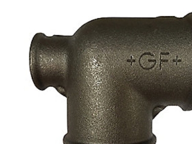 Gf Georg Fischer 11/2 - 11/2 - 1/2 Sort Tee