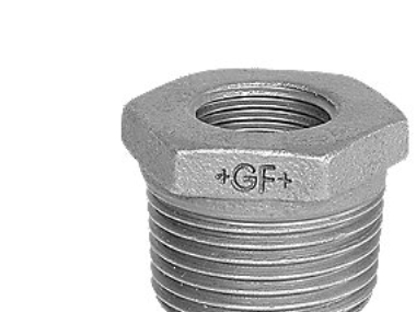 Gf Georg Fischer 11/4 - 3/4 Sort Nippelmuffe