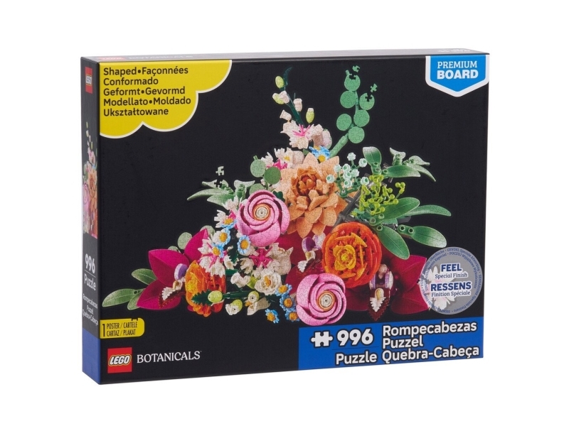LEGO Pink Bouquet Puzzle, 996 Pcs