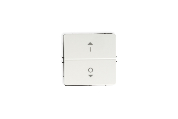 Tryk, L-Sense BT, 2 tryk, FUGA®, ZGP, Trådløs tænd/sluk og dæmpefunktion, Strøm og batteriløs drift, Tangent med symboler, Hvid