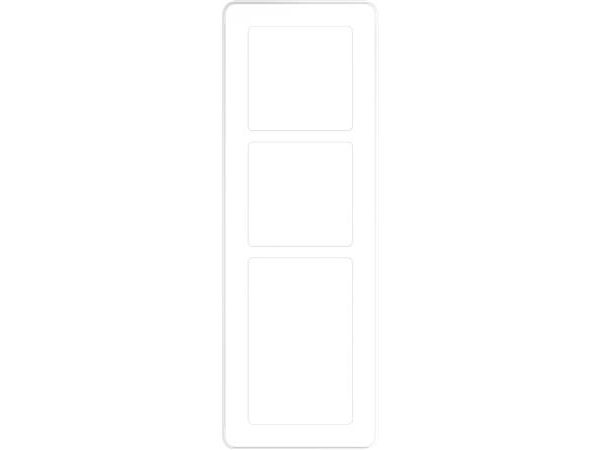 LAURITZ KNUDSEN LK FUGA CHOICE ramme inkl. monteringsramme 3½ modul, 6 farveindlæg- I pose for DIY