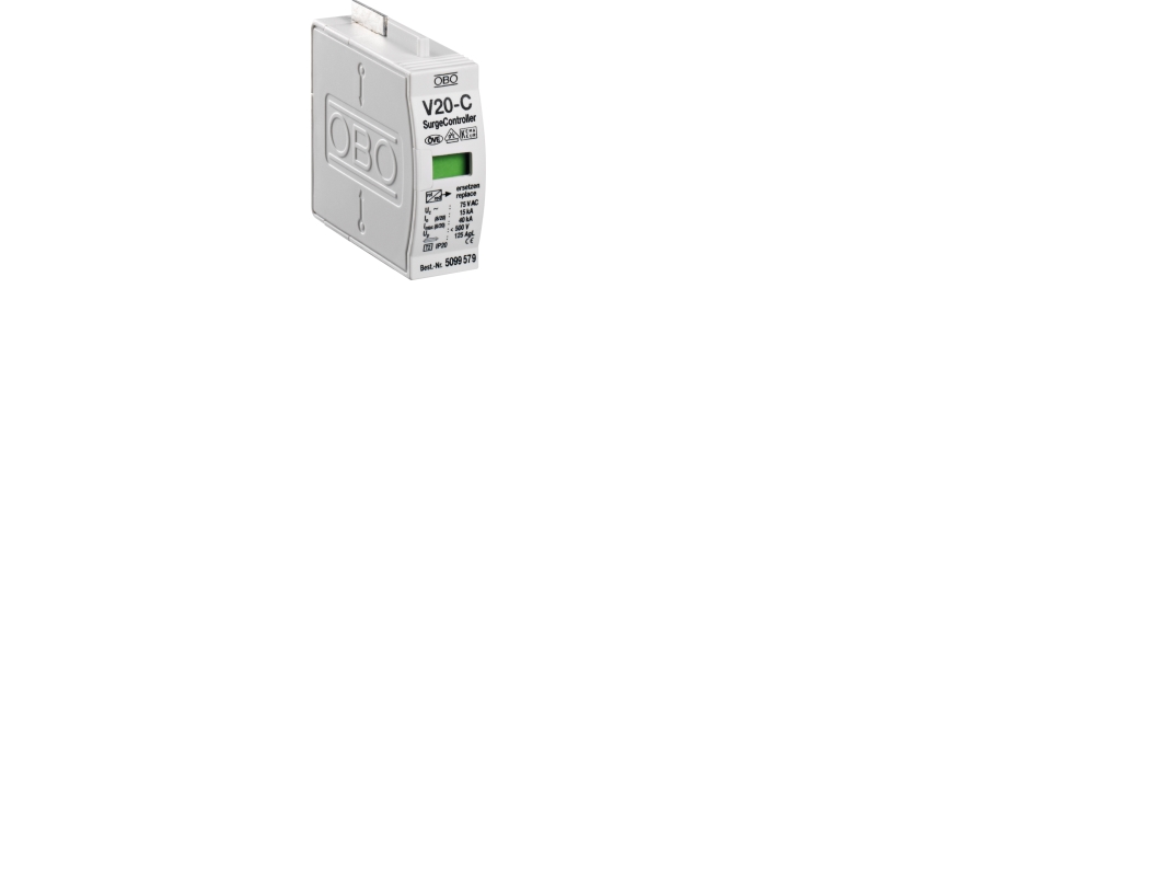 OBO Udskifningsmodul V20/0-550 V beskyttelsesklasse II (C)