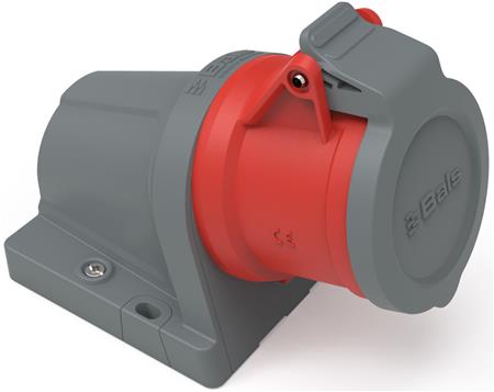 Bals Vægstikdåse Innolinq Qc 110624 16 A, 5-Polet, 400 V, 6 H, Ip44, Rød Blank