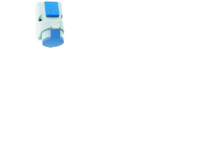 CEE kombi med Schuko 16A udtag H9 230V 16A 4 polet IP44 plastik