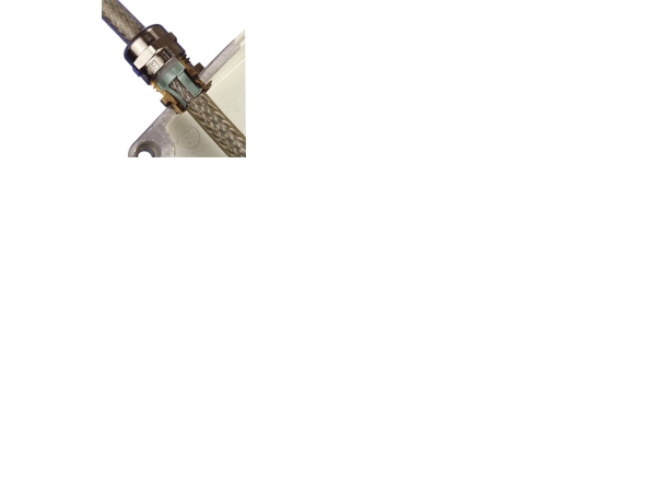 JACOB Forskruning EMC/D Perfect M40x1,5 med langt gevind kabel Ø19-27mm IP68, UL messing