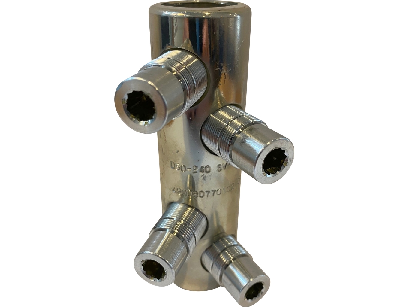 NEXANS EUROMOLD Skrueforbinder GPH 50-240 1kV Al 50-240 mm²/Cu 50-240 mm² Klasse5 CU kabel 240 mm² 2 bolte sekskant udvendig SW8