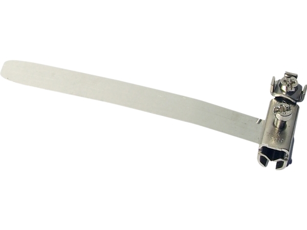 DAN-DELEKTRON Rørtilslutning variabel 8-22mm forniklet messing, 2x10mm²