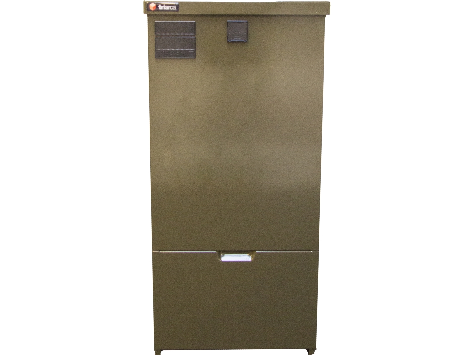 TRIARCA Kabelskab Trilite P21 4 leder skinnesystem 400A HxBxD 700x478x212mm 14,9kg Alu Grøn