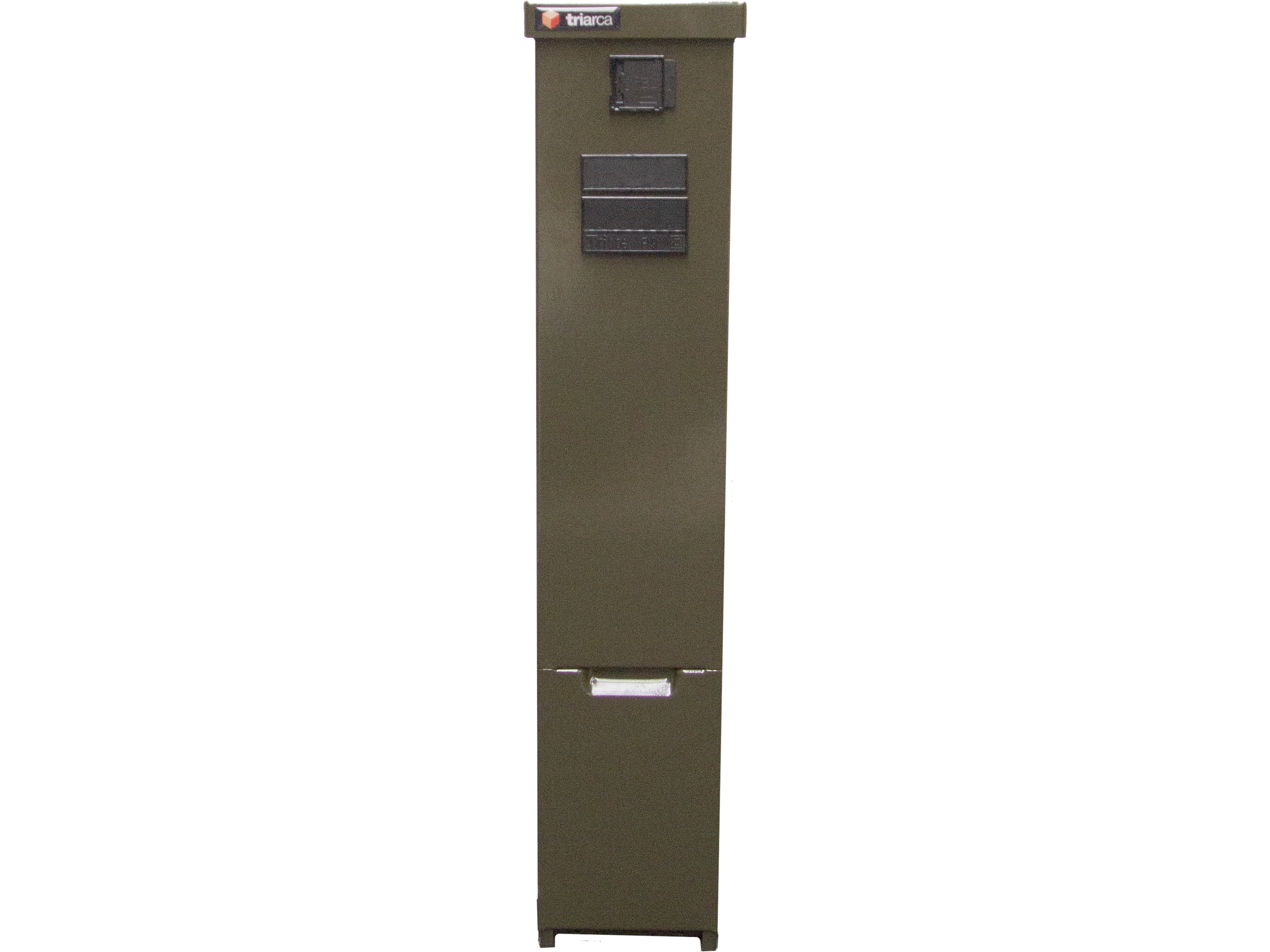 TRIARCA Kabelskab Trilite P9 4 leder skinnesystem 400A HxBxD 700x214x212mm 9,3kg Alu Grøn
