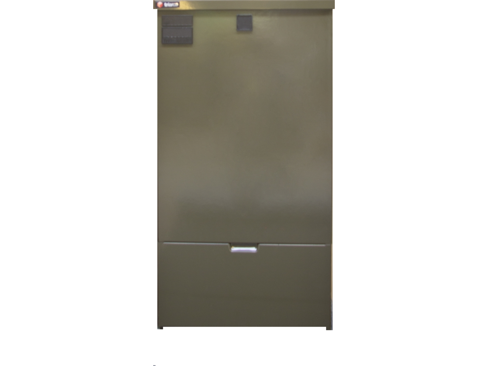 TRIARCA Kabelskab Trilite P27 XL 4 leder skinnesystem 400A HxBxD 850x610x265mm 21,1kg Alu Grøn