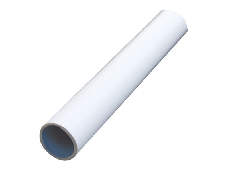 PIPELIFE Plastrør stiv med lav friktionsinderside, halogenfri 40 mm hvid RAL 9003, 3 meter, Trykklasse 320N. - (3 meter)