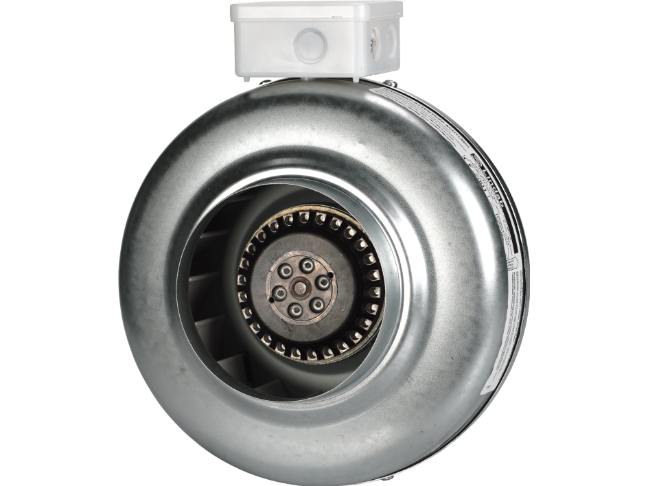 LINDAB Kanalventilator CK 100C1 aut 50-60 Hz, 59-82W 230V. Luftmængde max. 292 m³/h el. 170 m³/h ved 150 Pa og 50 Hz.