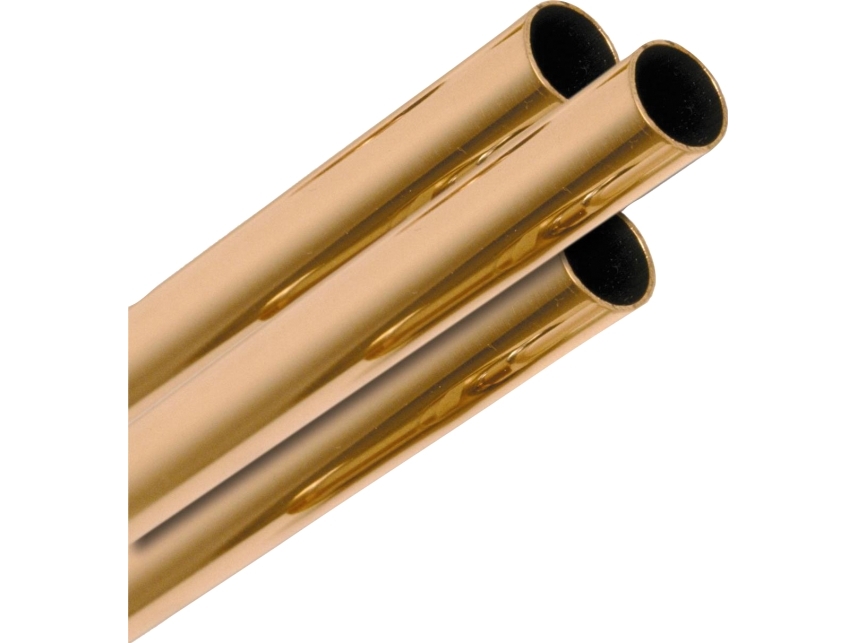 Kobberrør 22x1,0mm længde 2,5 mtr.