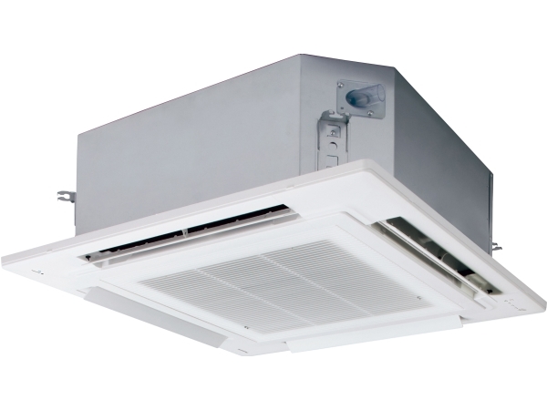 Panasonic PU3, inomhusmodell 90x90, kassett, kompatibel med utomhusmodellerna U-xxPZ och U-xxPZH, köldmedium R32. Kom ihåg panelen CZ-KPU3AW