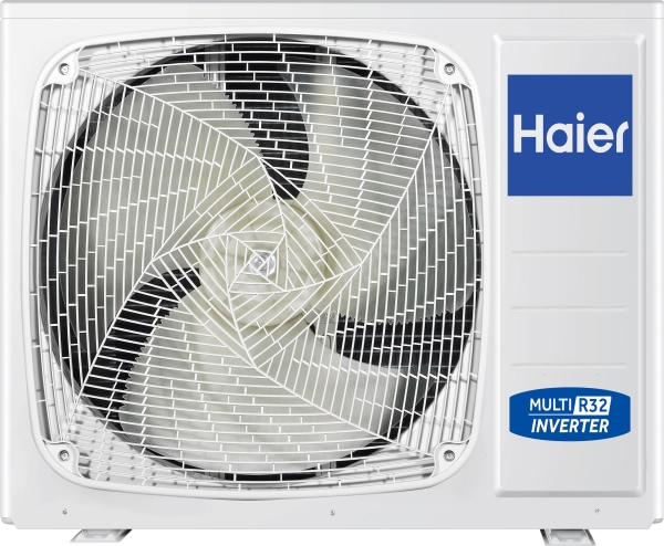 Haier Multi 4 port Udedel 4U85S2SR5FA R32 9,6 kW SCOP 4,0 A+ Passer til Væghængde indedele, Gulvmodel, Kassetter og Kanalmodel