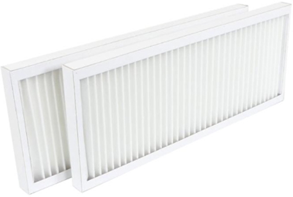 DANTHERM Panelfilter, sæt i filterklasse G4/G4 til RCV320. 2 stk. ISO C75% (G4).