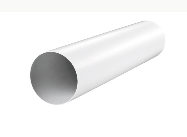 SIKU Murrør til ventilator med varmegenvinding ØDxØD1xL = 160x163x1000 mm. Anvendes, når det medfølgende murrør ikke er langt nok.