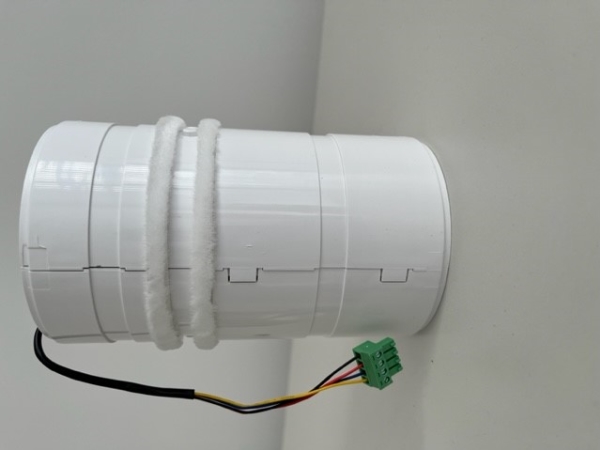 Komplet varmevekslerenhed med ventilator til Siku Sphere 100.