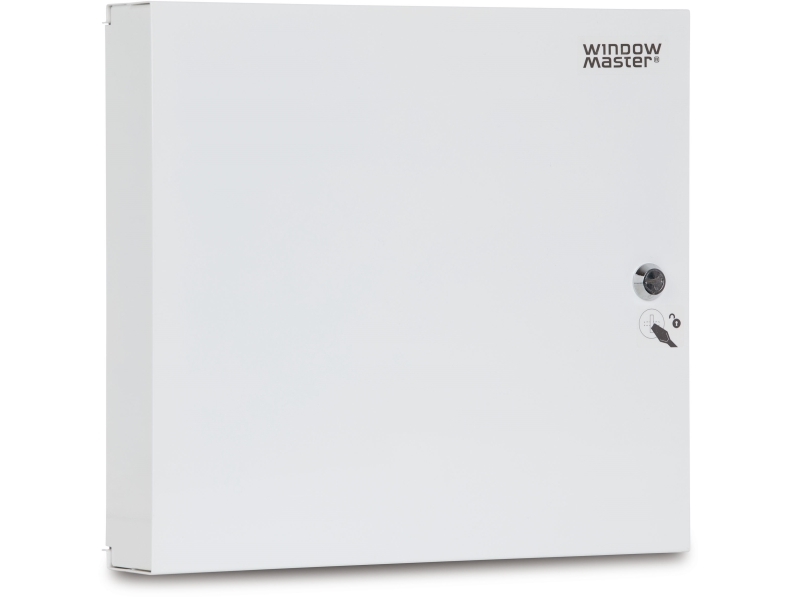 WINDOWMASTER MotorController WCC 310 S 0410 standard, 10A med 4 motorlinjer, 10 input. Til styring af 24V DC motorer til komfortventilation.