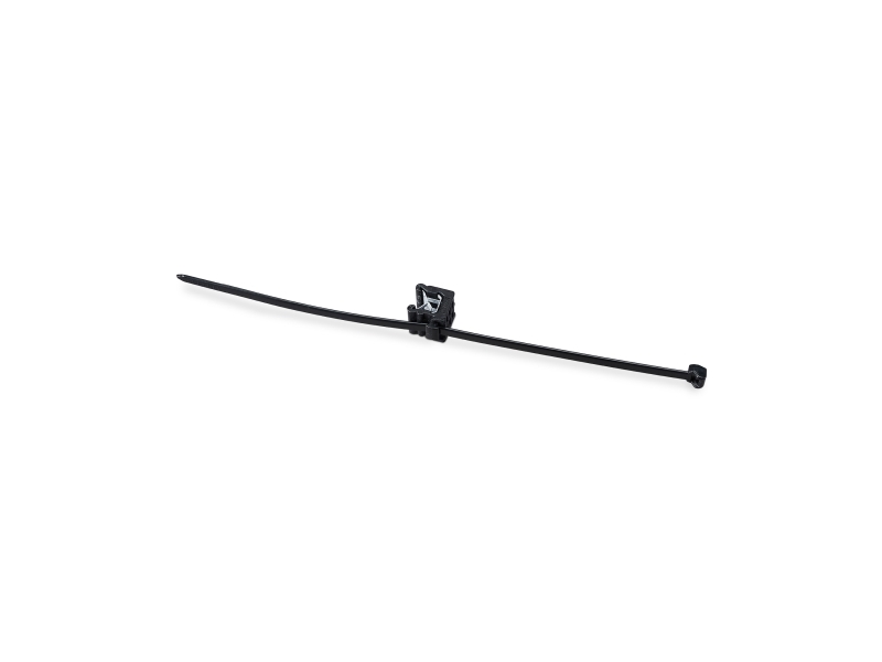 Novotegra kabel binder clip-on til profil kant 1-3 mm - (100 stk.)