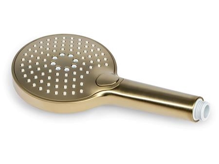 BLUE LABEL Håndbruser med rub clean funktion og 3 strålefunktioner - børstet guld