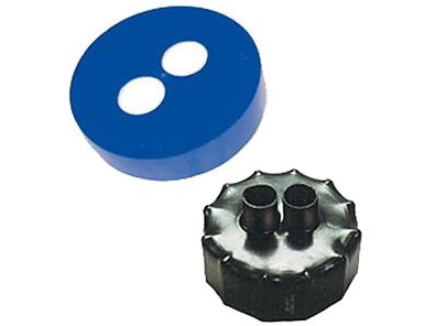 Endekappe krympbar - passer på 2x25 mm 160 mm / 2x32mm 160 mm dobbelt rør