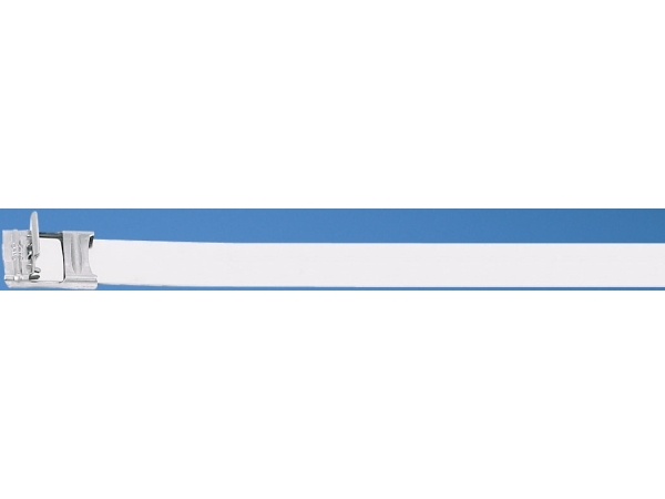 Panduit MS6W63T15-L4, Rustfrit stål, Hvid, 62 cm, 15,9 mm, 11,2 mm