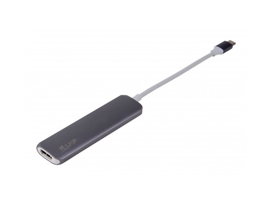 Lmp Usb-C Combo, Sort, Aluminium, 30 Mm, 108 Mm, 8 Mm, 46 G