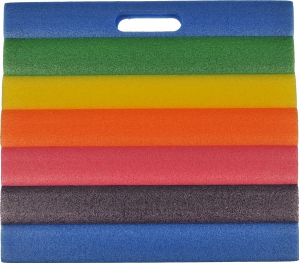 SAFE-ON Rainbow Garden Knæpude 35x30x3cm i blødt skum