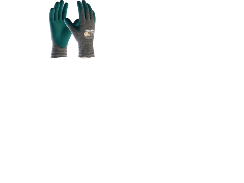 ATG Handske MaxiFlex® Comfort™ S.9 fingerdyppet strikhandske i nylon/lycra med nitril belægning i håndfladen og fingerspidserne