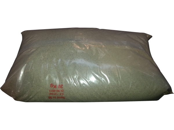 DANSAND Sand kornstørrelse 50 0,3-1mm sække med 15kg