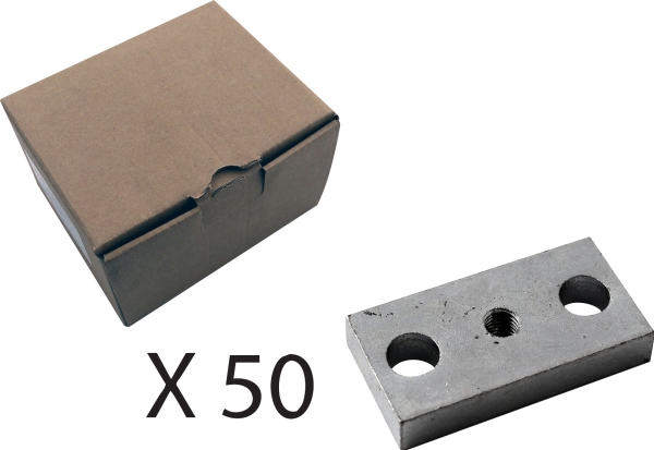 CUBIC 50 stk. Spændestykke, 30mm