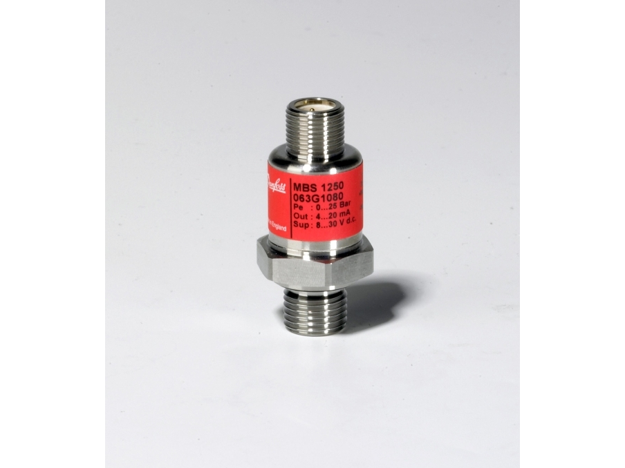 DANFOSS Tryktransmitter MBS 1250 0-40 bar 4-20mA M12 stik