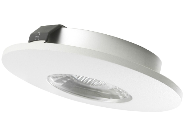 KITCH 3W 240LM 2800K 12VDC, HVID, ø70mm. 1,9m. tilledning
