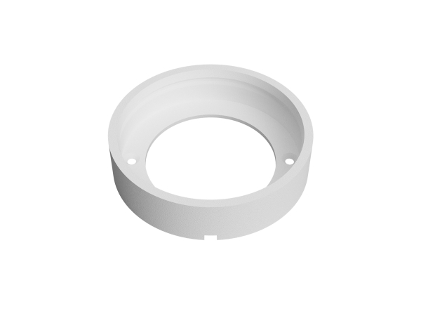 One 70 monteringsring, vit