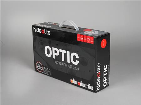 Optic G2 Quick ISO 230V 6-stk. pakke Hvid Tune 2000-3000K, 350 lm, Ra>2000, 3 SDCM, 6 W, IP 44. Inkl. fasedæmpbar driver.  Inde/Ude