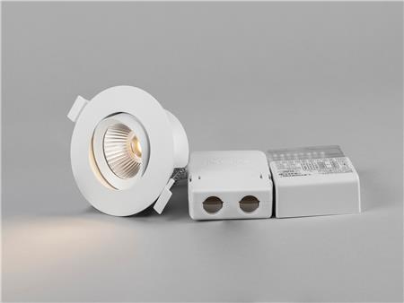 Optic G2 Quick ISO 230V DALI Hvid Tune 2000-3000K, 350 lm, Ra>95, 3 SDCM, 6 W, IP 44. Inklusive DALI-2-driver.  Inde/Ude