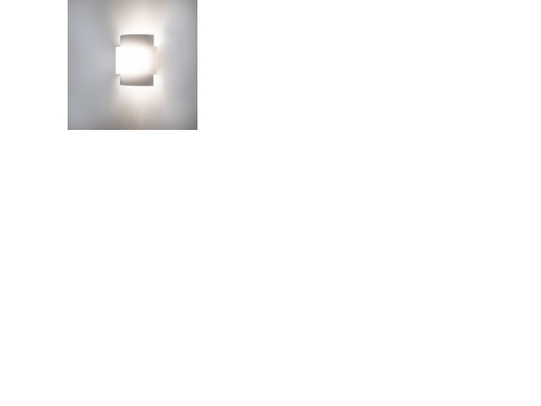 Molle Vægarmatur 9W 677lm 3000K LED OPAL For og bagkantsdæmp.